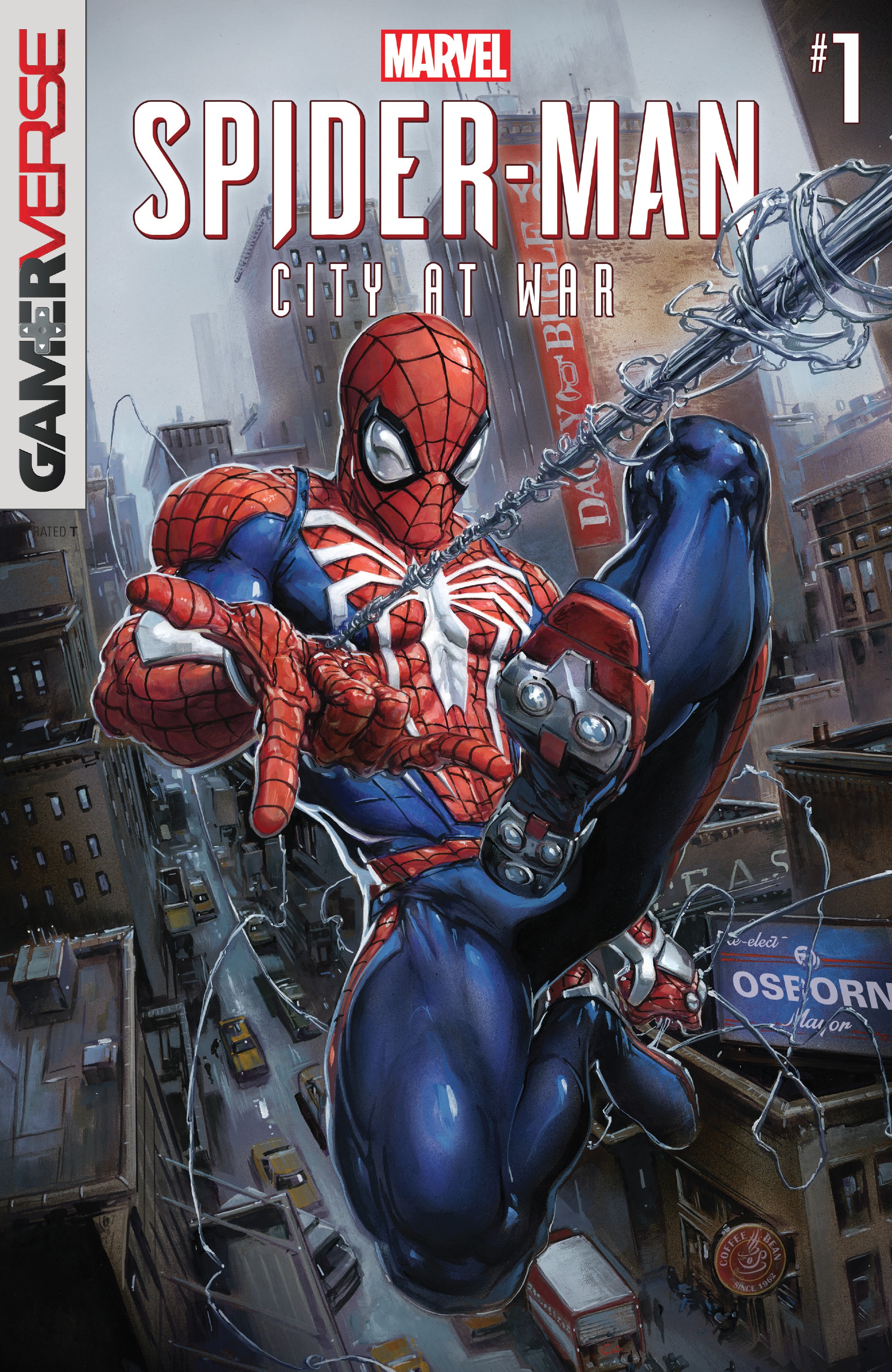 Read online Marvel's Spider-Man: City At War comic -  Issue #1 - 1