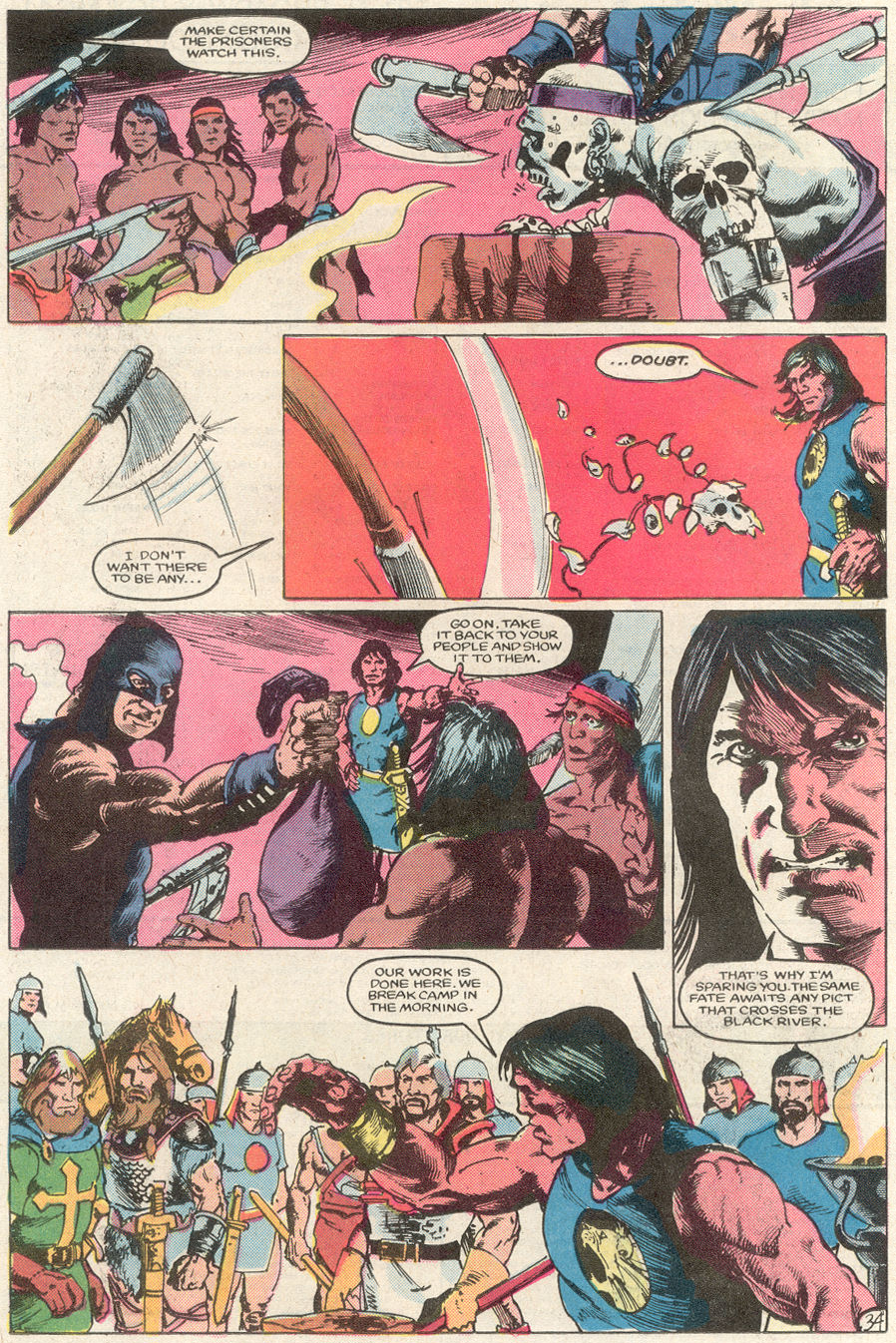 Read online Conan the King comic -  Issue #30 - 35