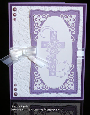 Our Daily Bread Designs, Cross with Flowers