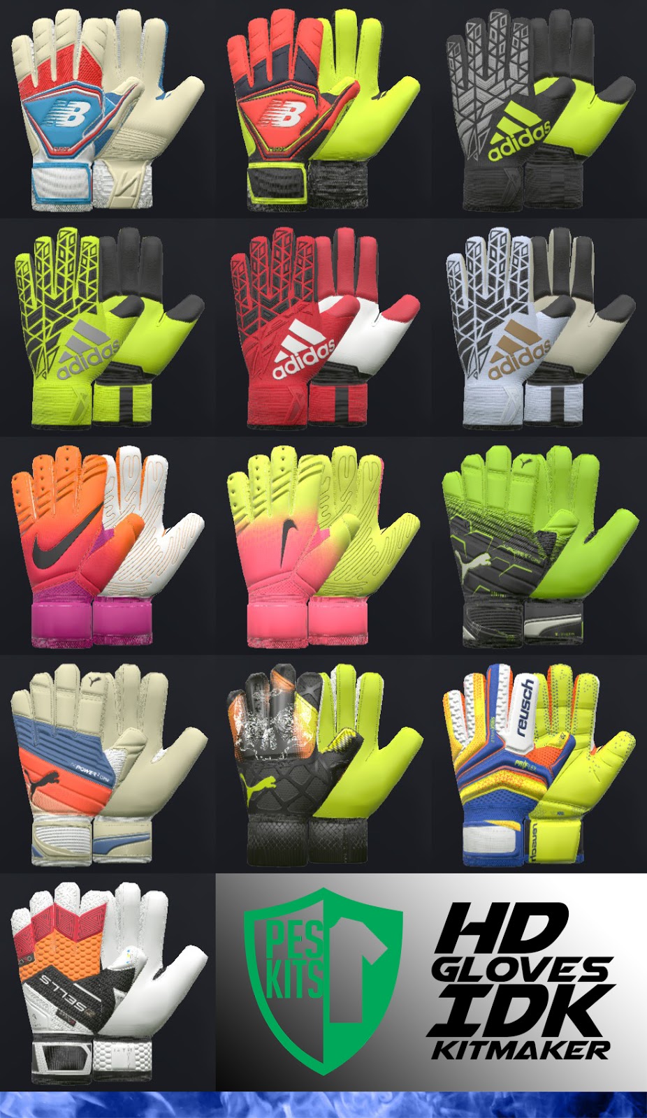 pes 2017 hd gk gloves v 0 2 by idk pes 2017 other graphics pes