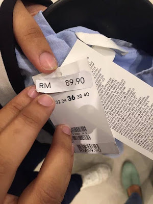 Barangan Jenama Antarabangsa H&M Tipu?