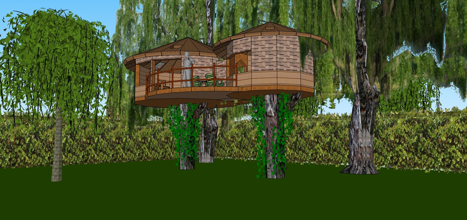 Tree house Holidays kent UK Kent's first holiday tree house UK