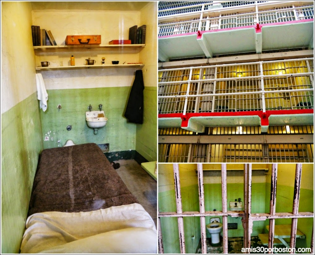 La Prisión de Alcatraz: Celdas