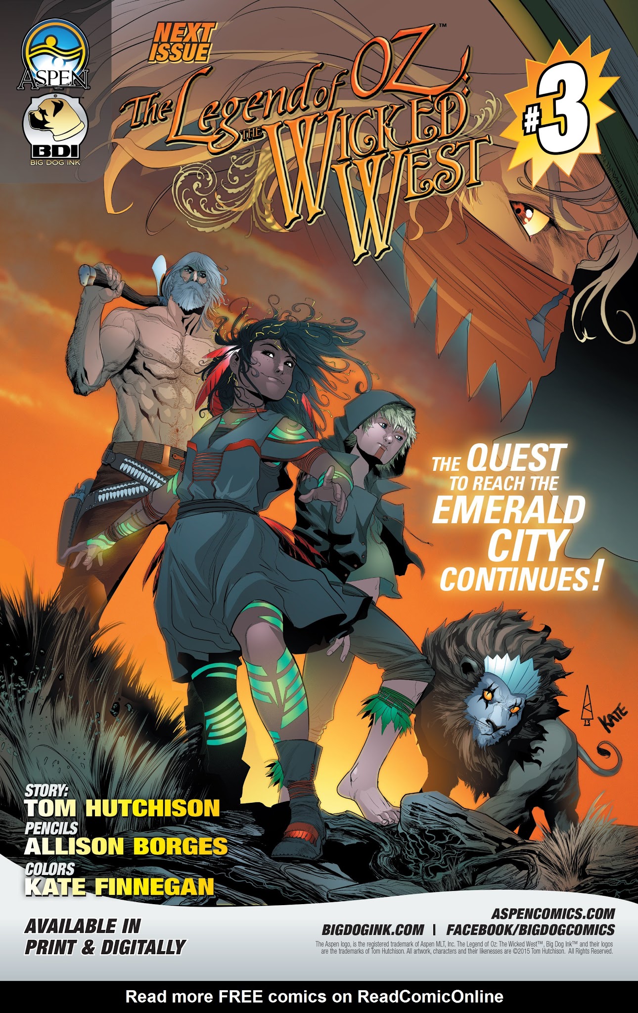 Read online Legend of Oz: The Wicked West (2015) comic -  Issue #2 - 32