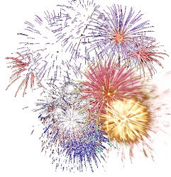 fireworks happy background clipart independents transparent babies bronze age quot