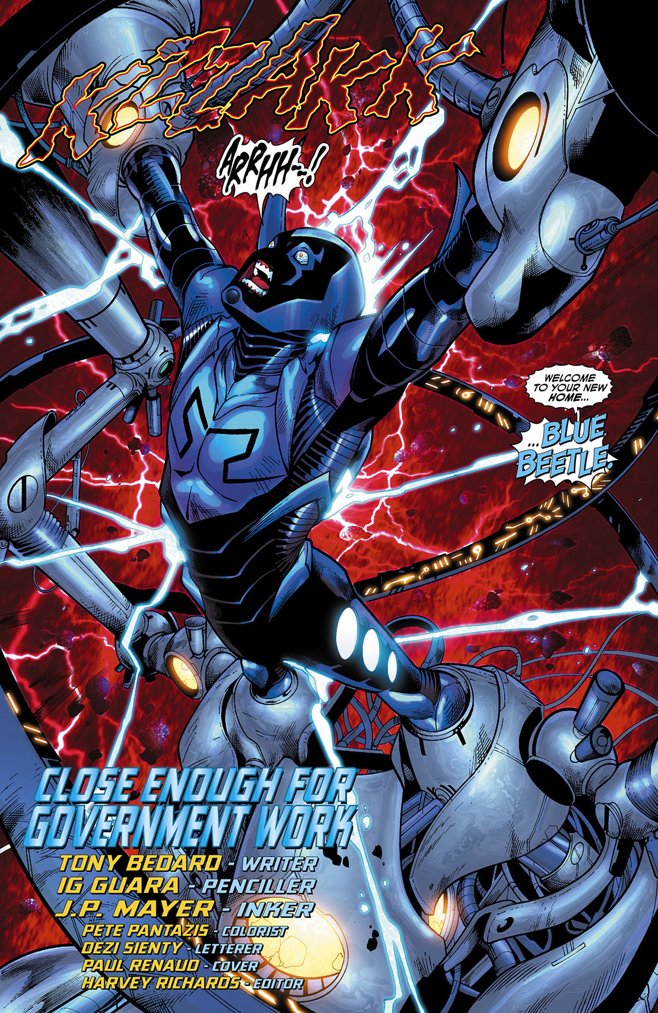 Read online Blue Beetle (2011) comic -  Issue #10 - 2