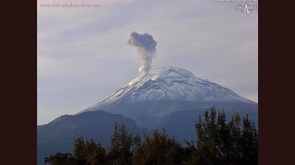 URGENTE: Reportan Sismo En El Volcán Popocatépetl De México. URGENTE: Reportan Sismo En El Volcán Popocatépetl De México.