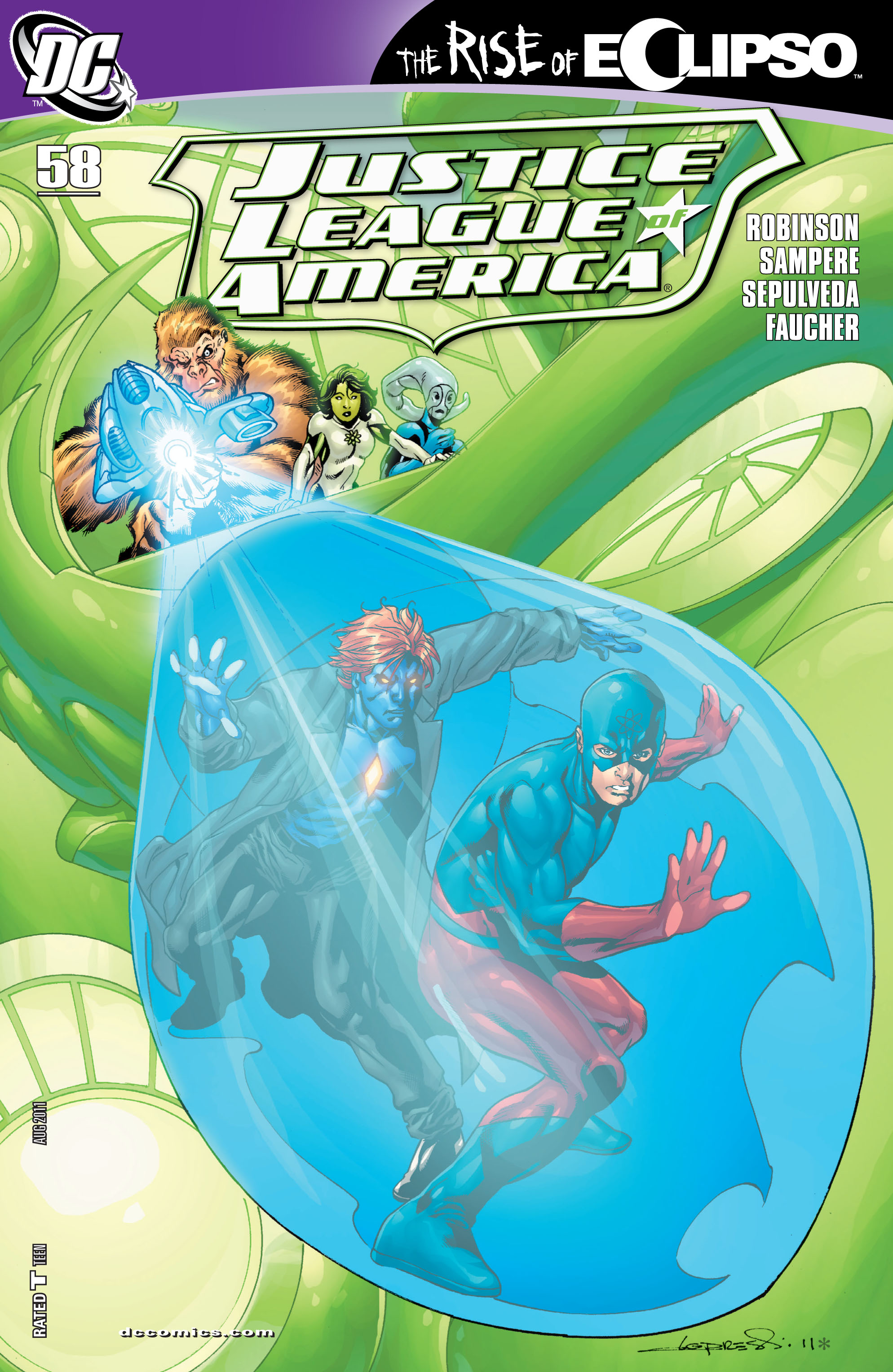 Read online Justice League of America (2006) comic -  Issue #58 - 2
