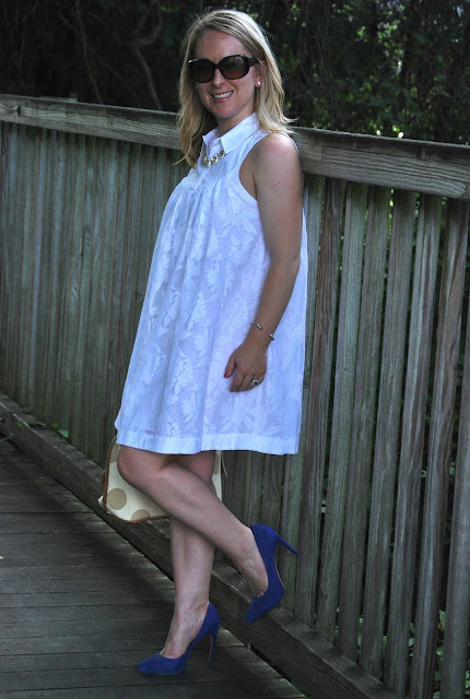 how to style a little white dress, LWD, anthropologie