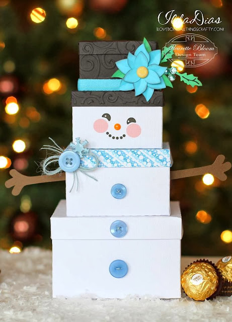 Snowman Gift Box | Ink On 3 Files