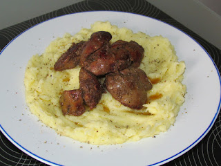 Ficatei in sos in vin / Liver in wine sauce