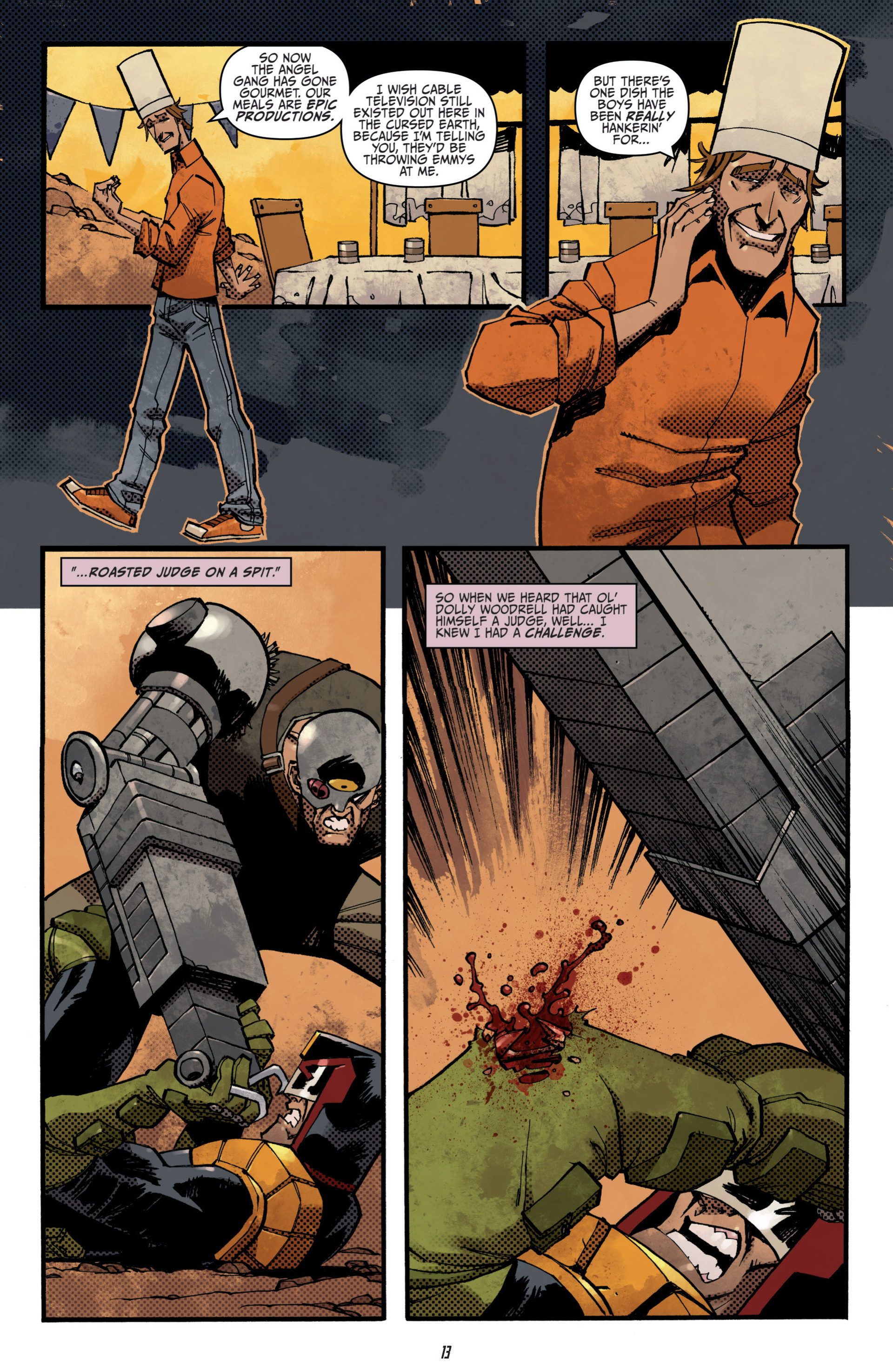 Read online Judge Dredd (2012) comic -  Issue #11 - 16