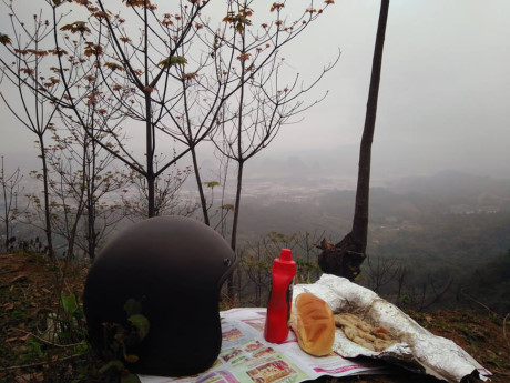 Nang nong dan phuot tro tai mon 'thit nuong bo xe' - Anh 2