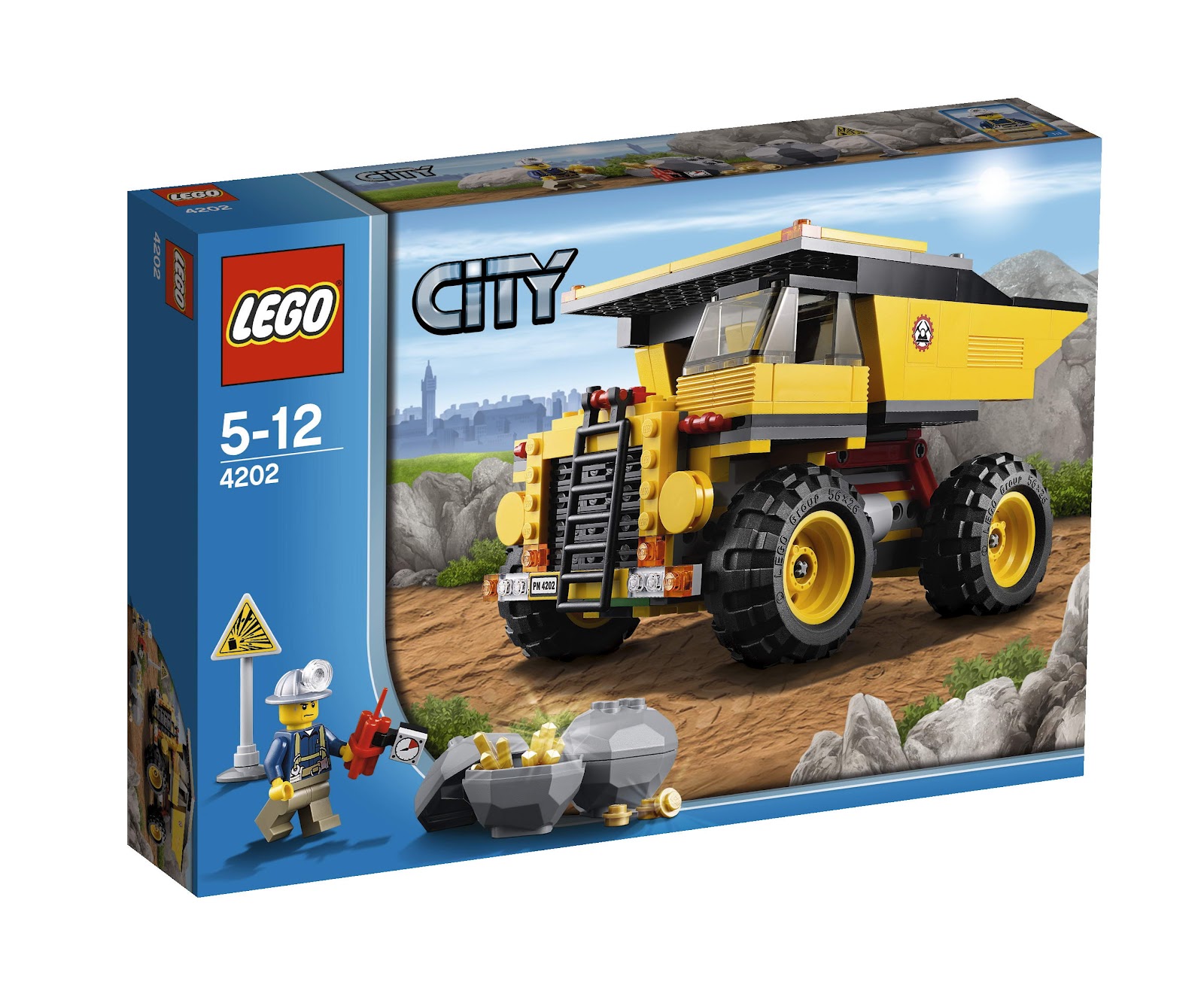 oneTWOBRICK.com: set database: LEGO 4202 mining truck