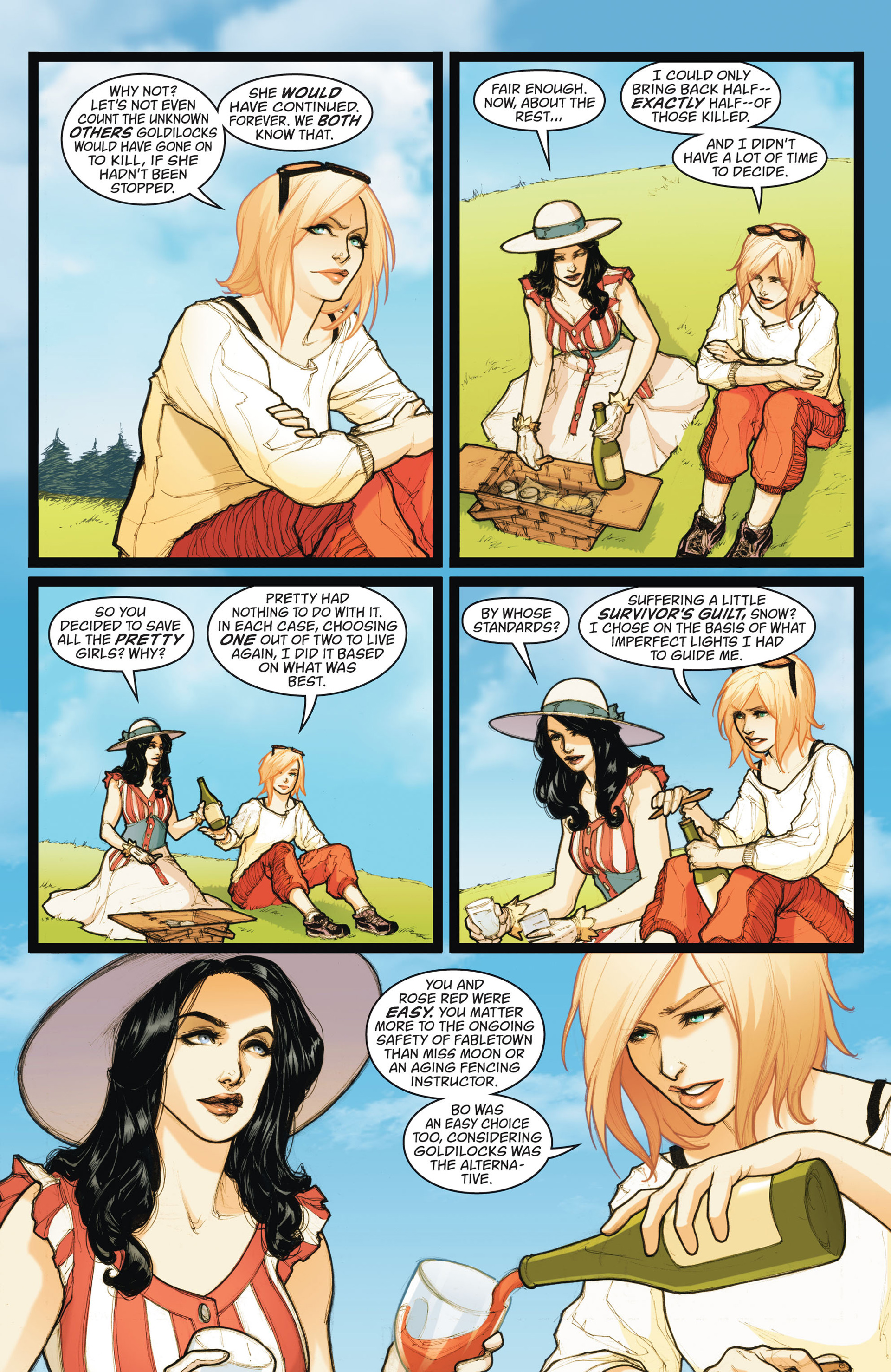 Read online Fairest: In All The Land comic -  Issue # Full - 136