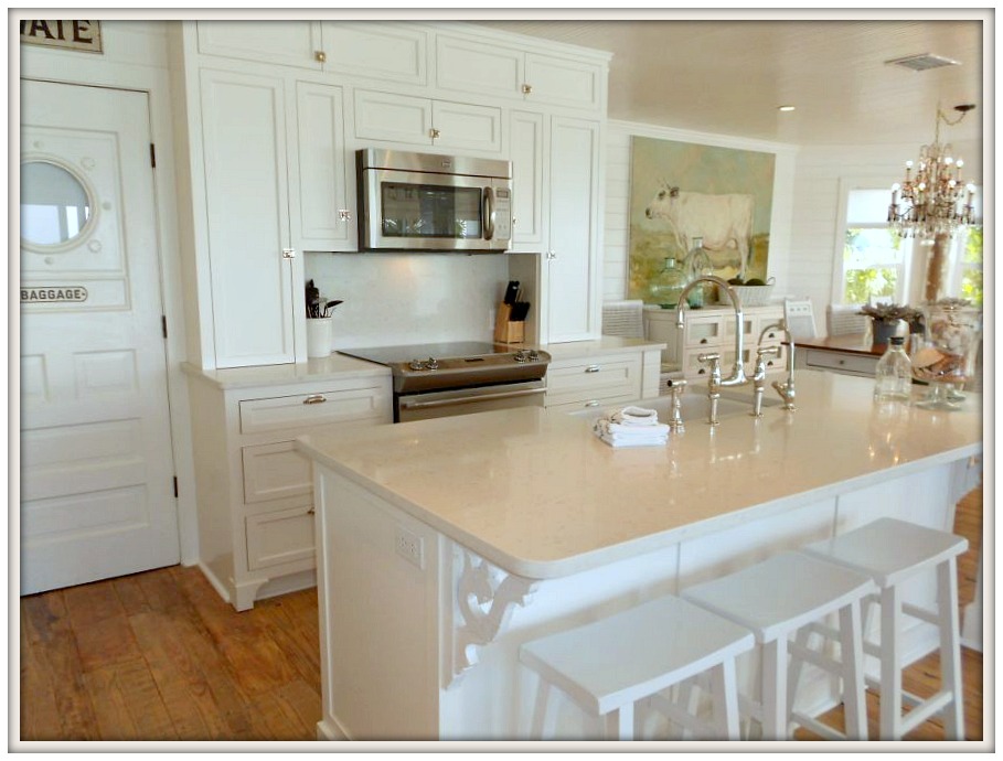 Farmhouse Kitchen-Serendipity I- Ana Maria Island Rental- From My Front Porch To Yours