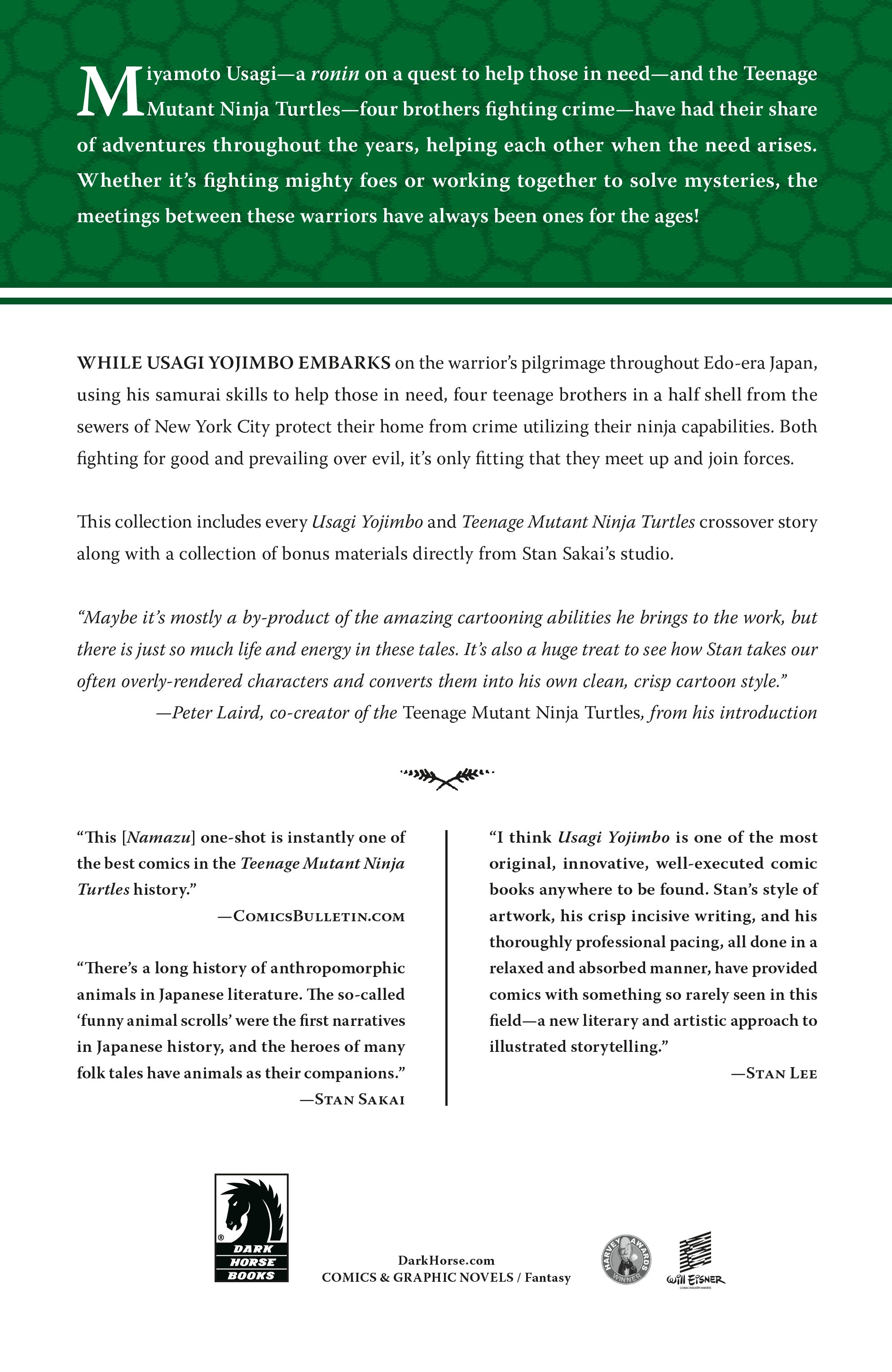 Read online Usagi Yojimbo/Teenage Mutant Ninja Turtles: The Complete Collection comic -  Issue # TPB (Part 2) - 105