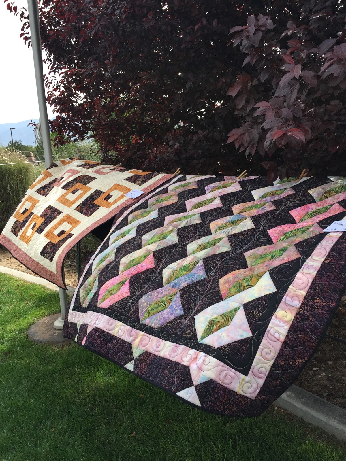 Quilting Mod Thimbleweeds Outdoor Quilt Show 2016
