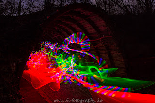 Lightpainting Lichtkunst LAPP Maxipark Hamm