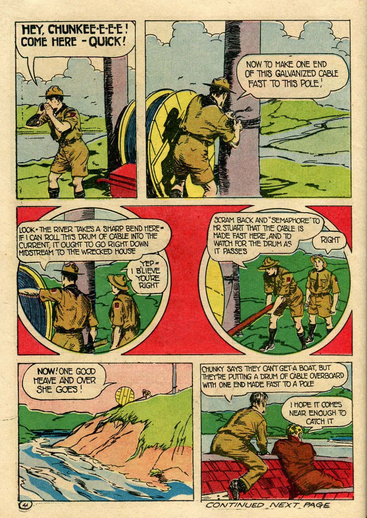 Read online Famous Funnies comic -  Issue #109 - 50