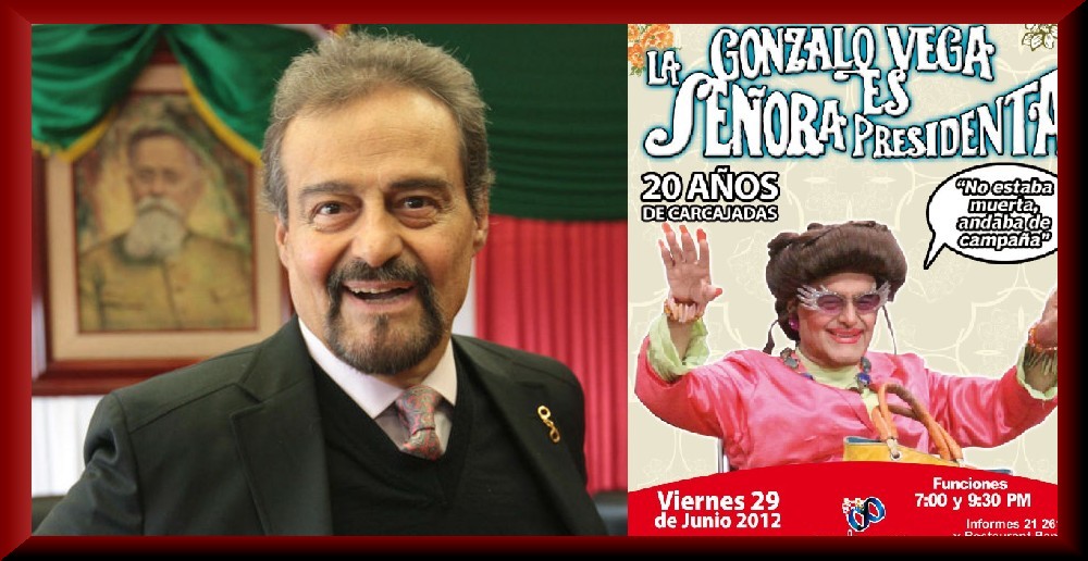 Murió el primer actor Gonzalo Vega intérprete de La Señora Presidenta Blog de palma2mex Murió el primer actor Gonzalo Vega intérprete de La Señora Presidenta Blog de palma2mex