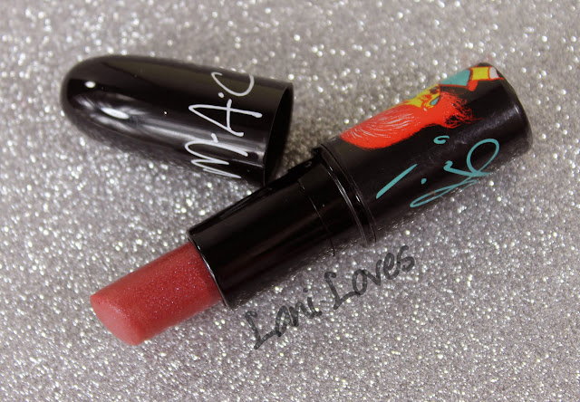 MAC MONDAY | Fafi - Strawbaby Lipstick Swatches & Review