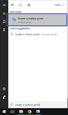 Hướng dẫn tạo, sử dung, xóa điểm khôi phục (Restore Point) trên Windows 10