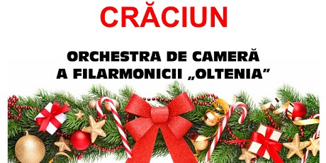 Orchestra de Cameră a Filarmonicii “Oltenia” susţine la Calafat un concert extraordinar de Crăciun