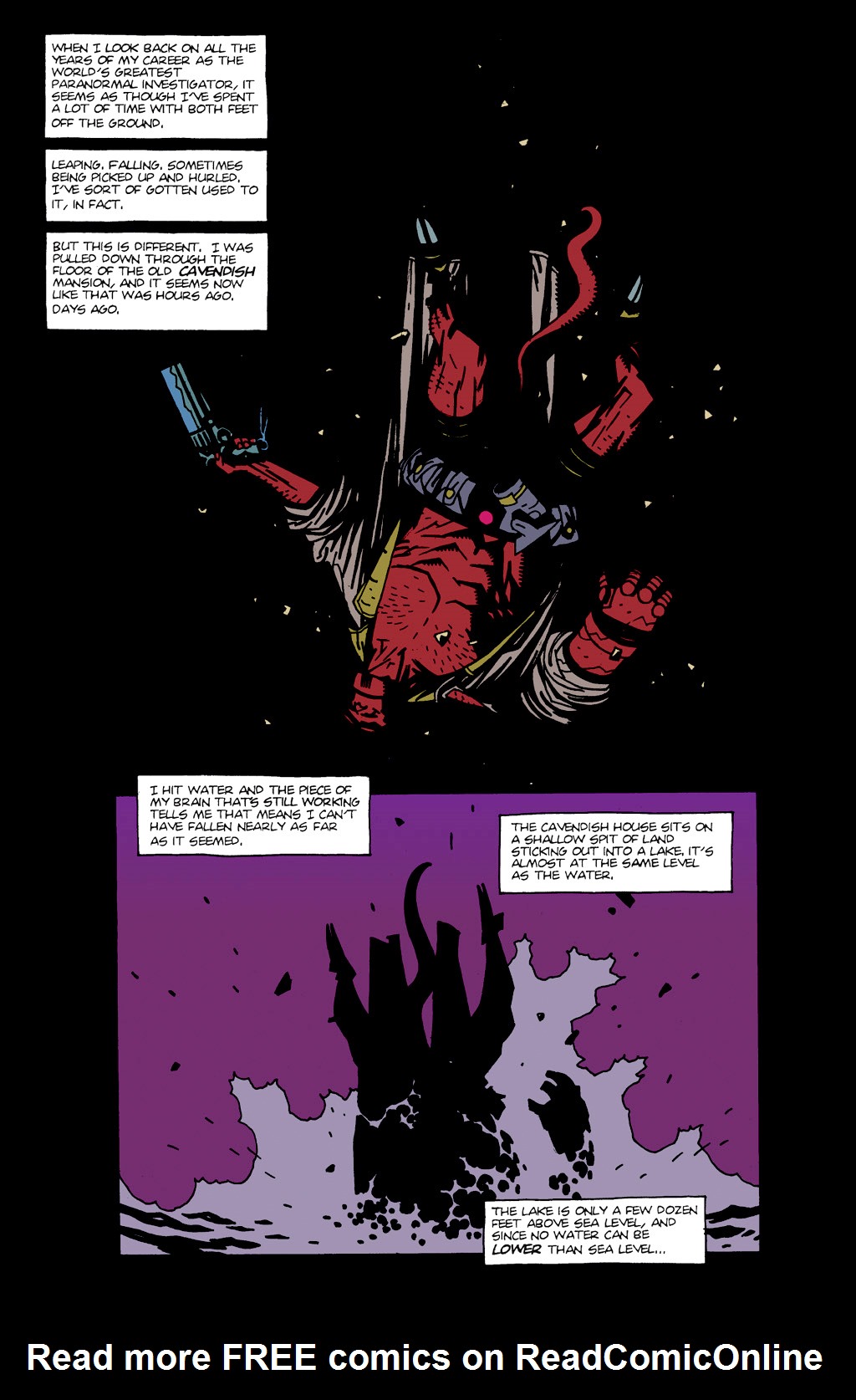 Read online Hellboy: Seed of Destruction comic -  Issue #3 - 3