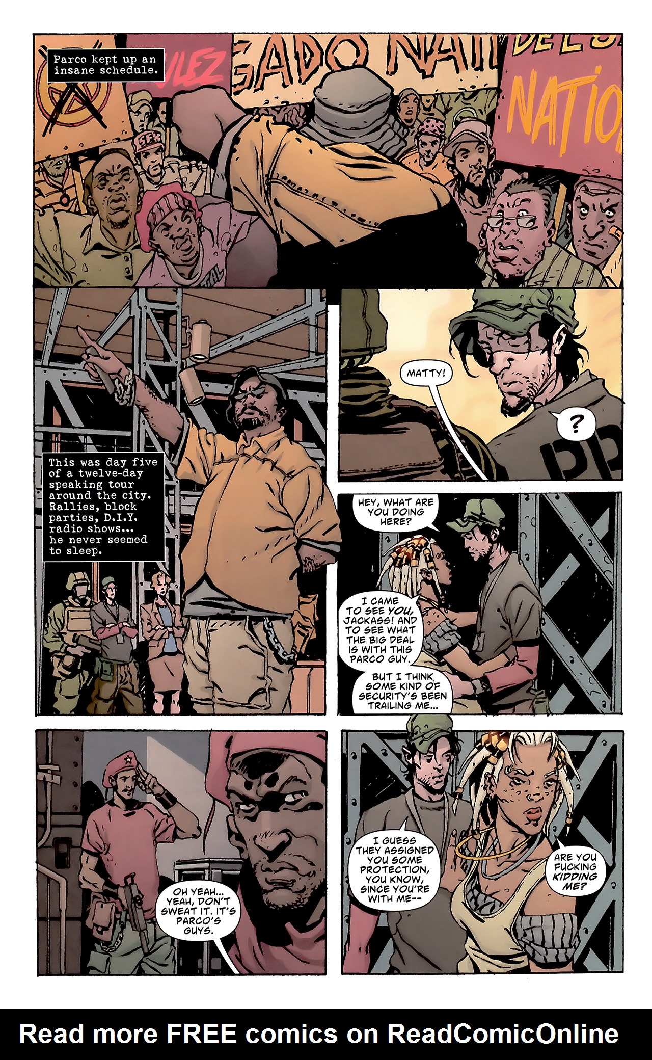Read online DMZ (2006) comic -  Issue #31 - 11