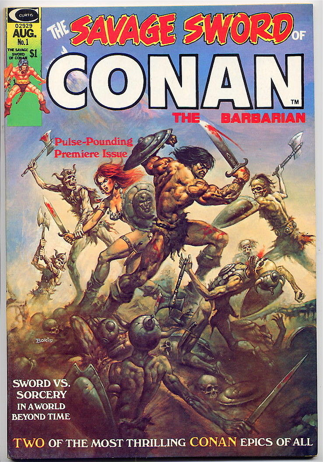 Savage Sword of Conan 1-12 Complete Comic Lot Run Set Marvel Collection