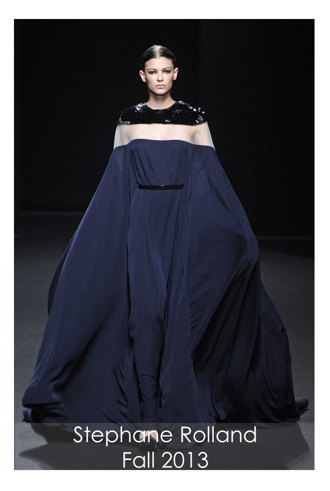 On Fashion and Things: Stéphane Rolland, Fall Couture 2013