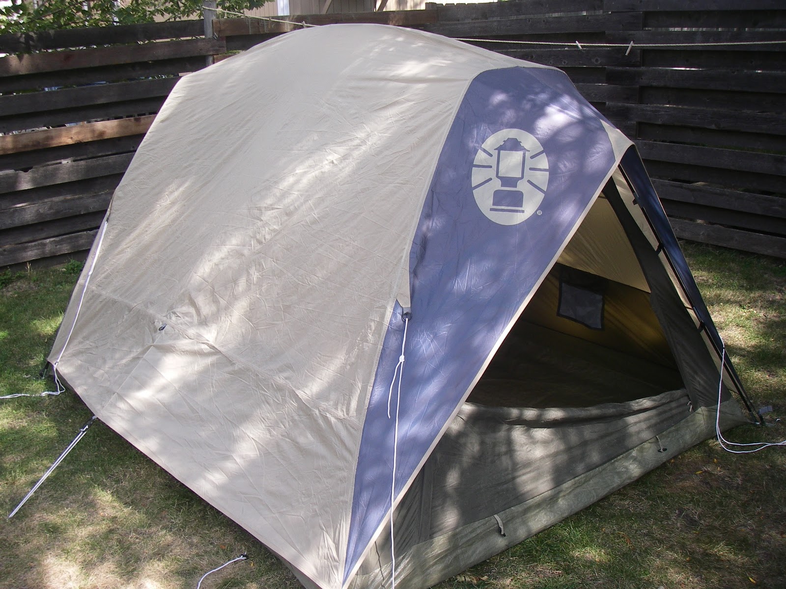 May The Forest Be With You: Coleman 4 Person Tent