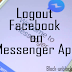 Facebook Messenger App Logout