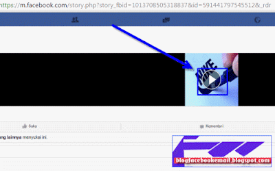 cara download video di facebook  dengan save video as