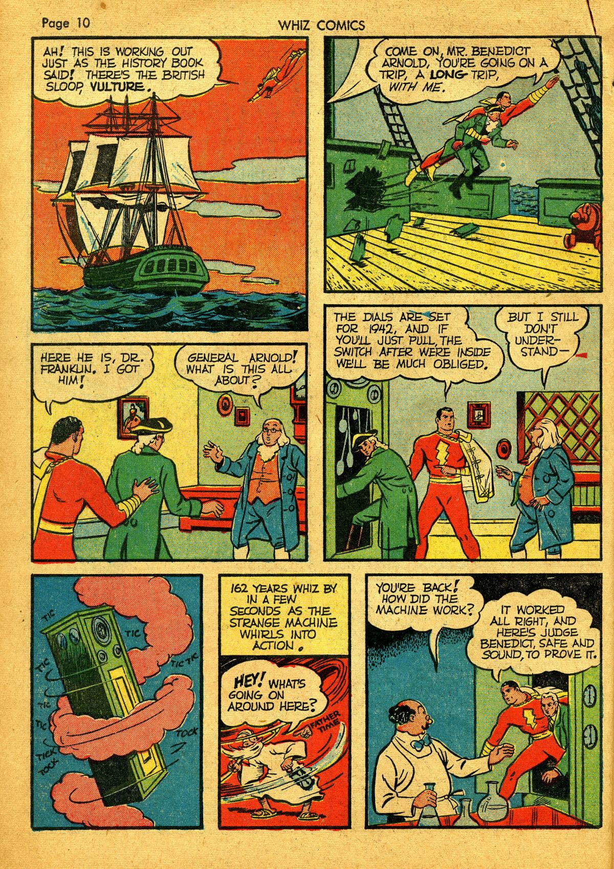 Read online WHIZ Comics comic -  Issue #26 - 10