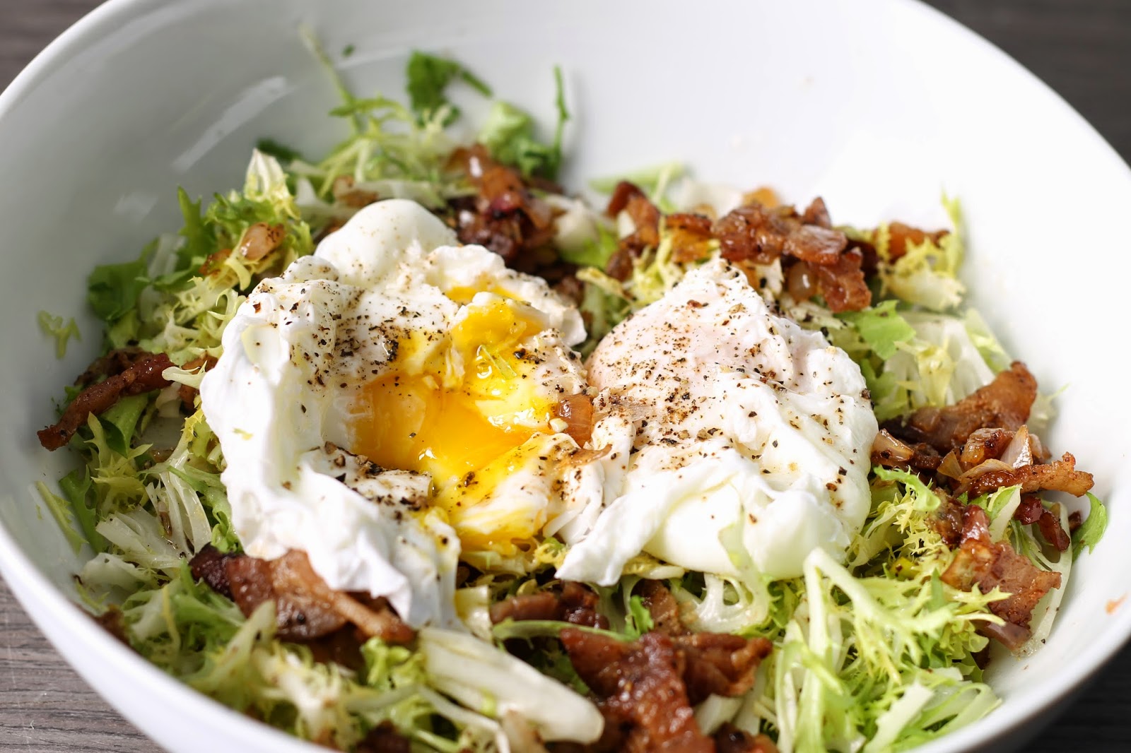 Saffron & Sun Bistro Bacon & Egg Salad