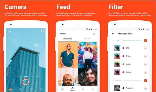 تحميل تطبيق retrica premium apk مهكر مجانا للاندرويد