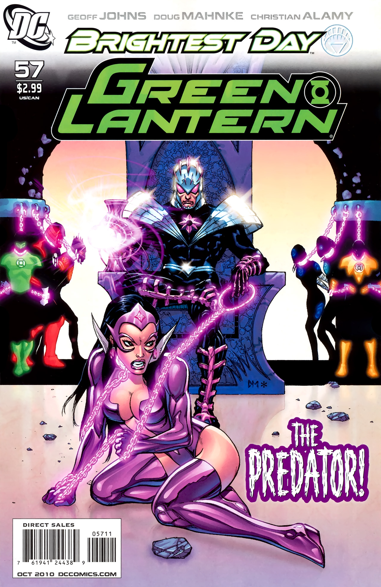 Read online Green Lantern (2005) comic -  Issue #57 - 1