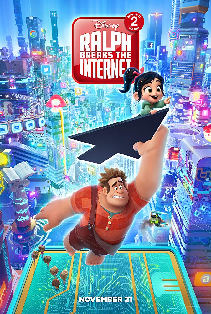 WRECK-IT RALPH 2: RALPH BREAKS THE INTERNET Review ~ Reviews From A Bed