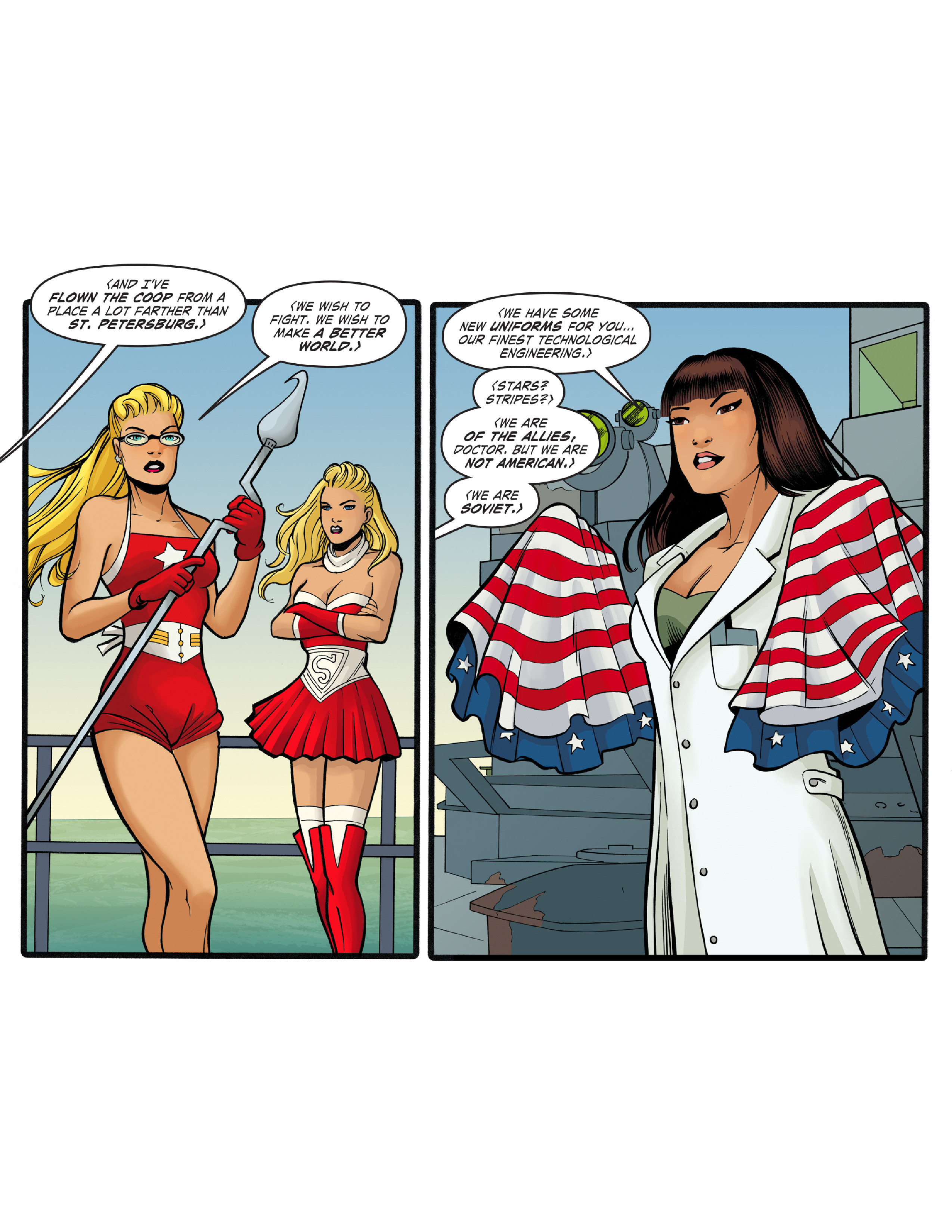 Read online DC Comics: Bombshells comic -  Issue #18 - 7