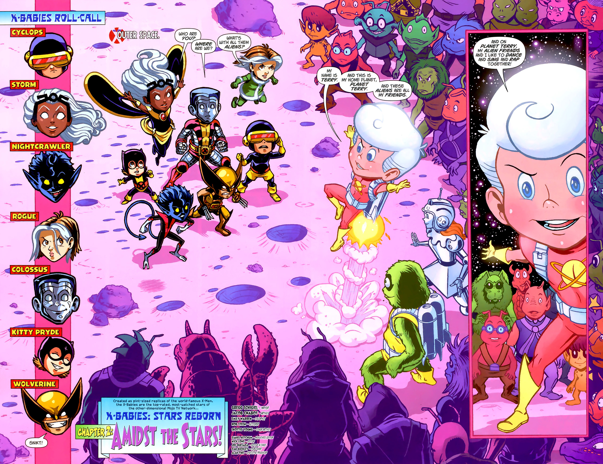 Read online X-Babies comic -  Issue #2 - 4