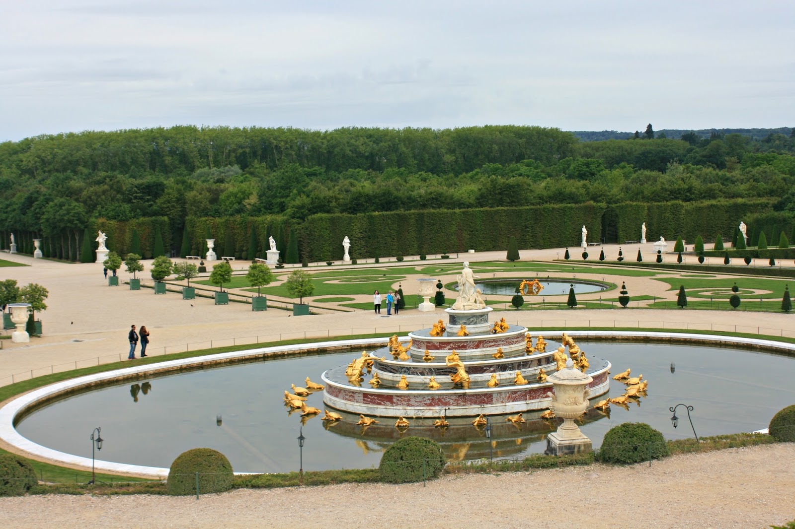 Paris Die Gärten von Versailles
