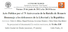 ATENEO DE MADRID - 29 de junio - 20:30 h