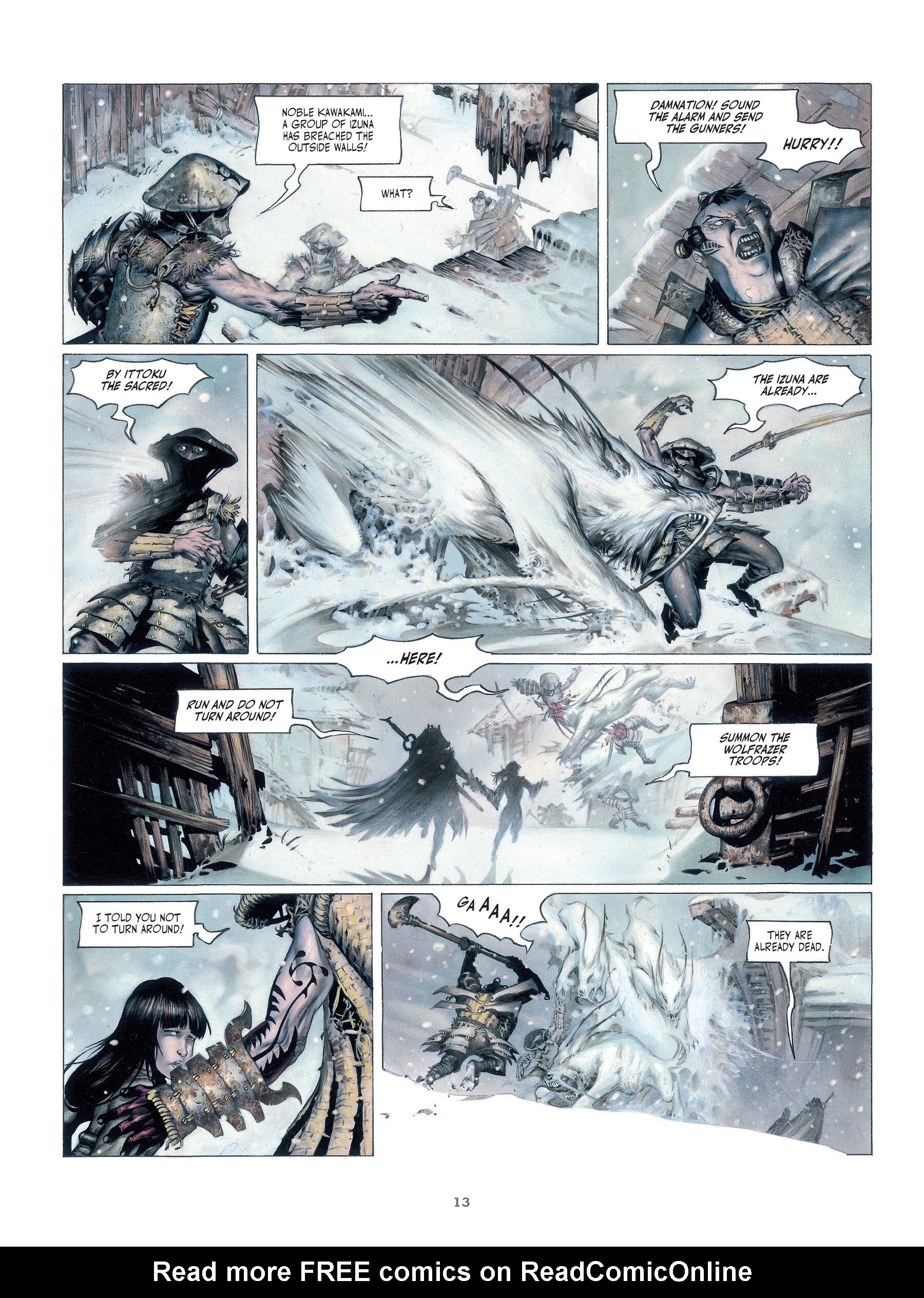 Read online Legends of the Pierced Veil: The Scarlet Blades comic -  Issue # TPB (Part 1) - 13