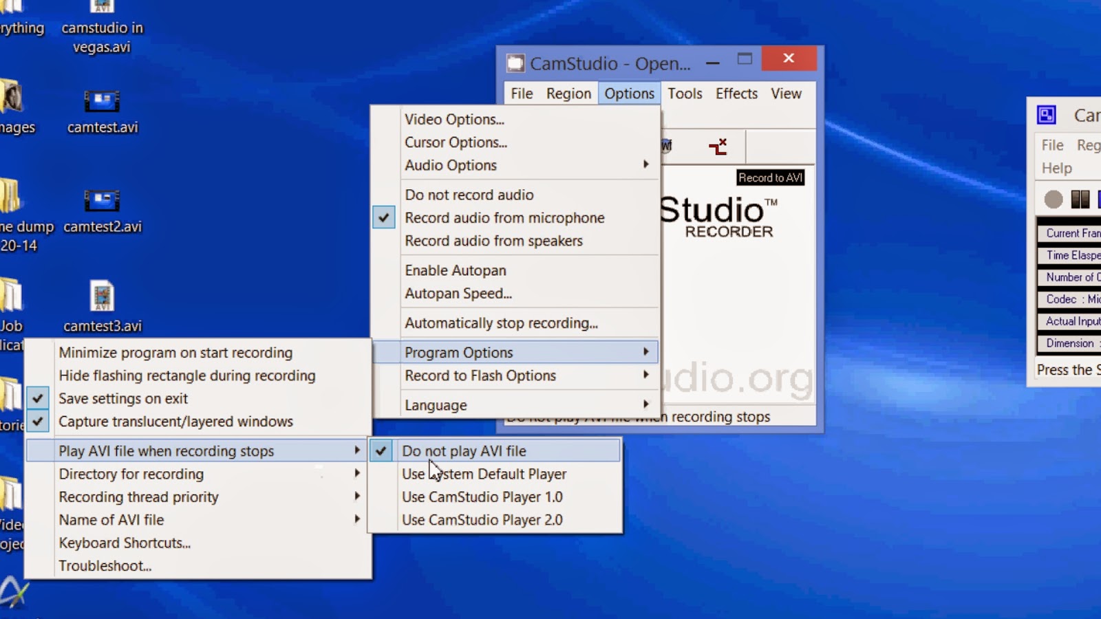CamStudio Free Screen Recorder Software