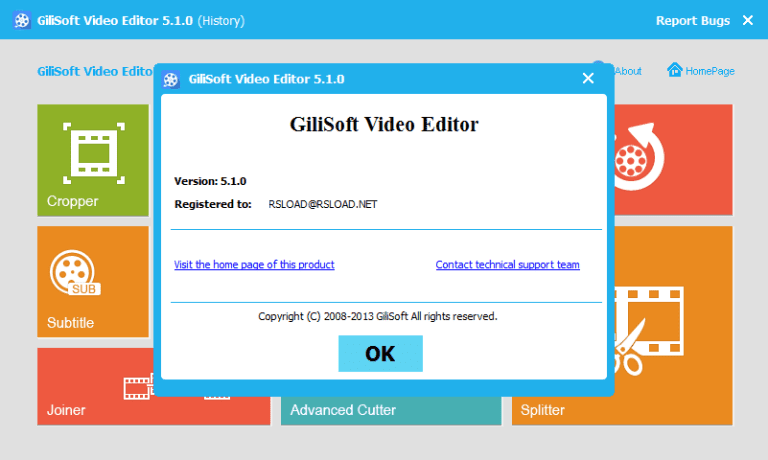 gilisoft video editor full version free download