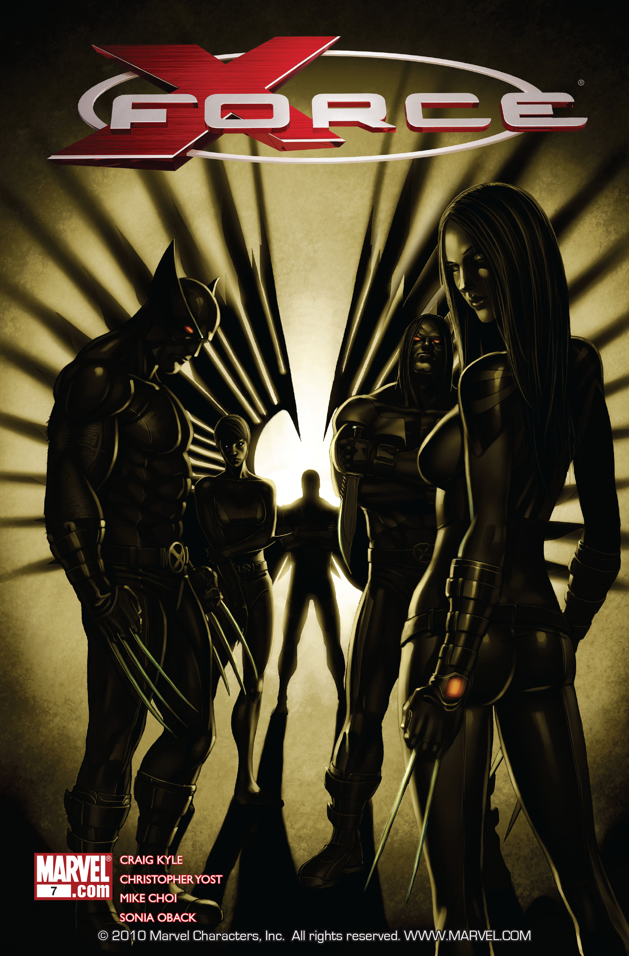 Read online X-Force (2008) comic - Issue #7 - 1