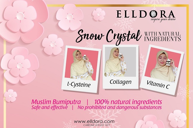 ELLDORA SNOW CRYSTAL | KEMBALIKAN KESERIAN PADA WAJAH ELLDORA SNOW CRYSTAL | KEMBALIKAN KESERIAN PADA WAJAH