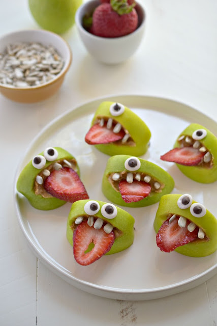 Halloween monster treat ideas Halloween Monster apple bites for adults. Creepy silly apple bites for Halloween. Halloween creepy treats ideas for adults. Halloween food and drinks ideas for party. Halloween party food ideas. Halloween trick and treat ideas. Halloween foods ideas for party. Easy Halloween food ideas for adults. Halloween dessert ideas for party. Easy Halloween foods ideas.